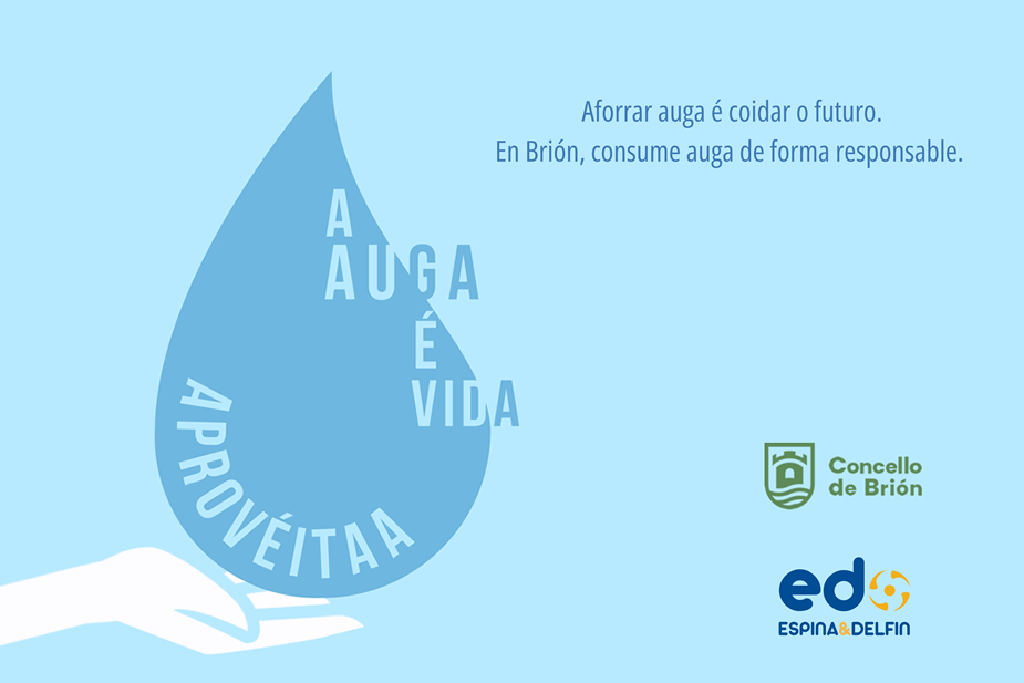 Campaña "Auga é Vida. Aprovéitaa"