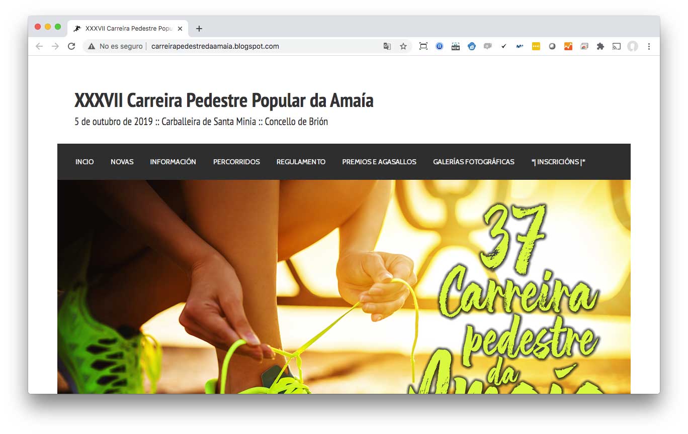 Carreira Pedestre da Amaía